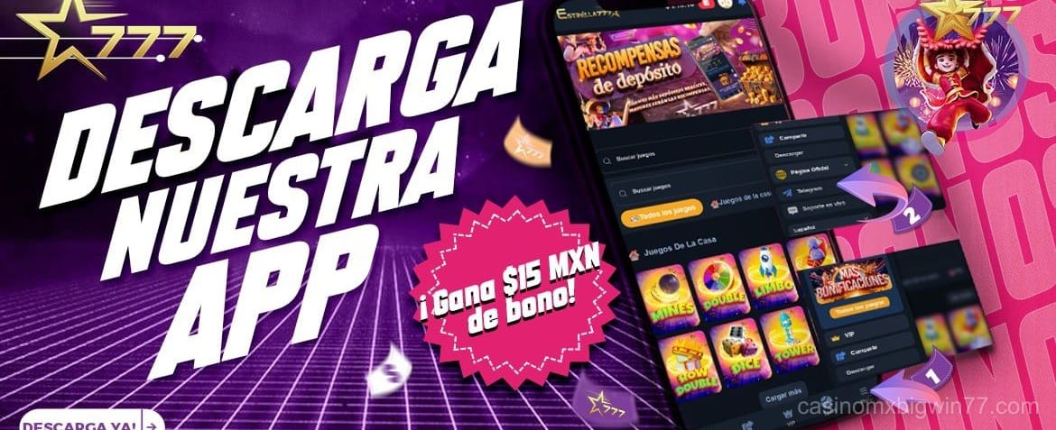Promoción especial en mx bigwin 777
